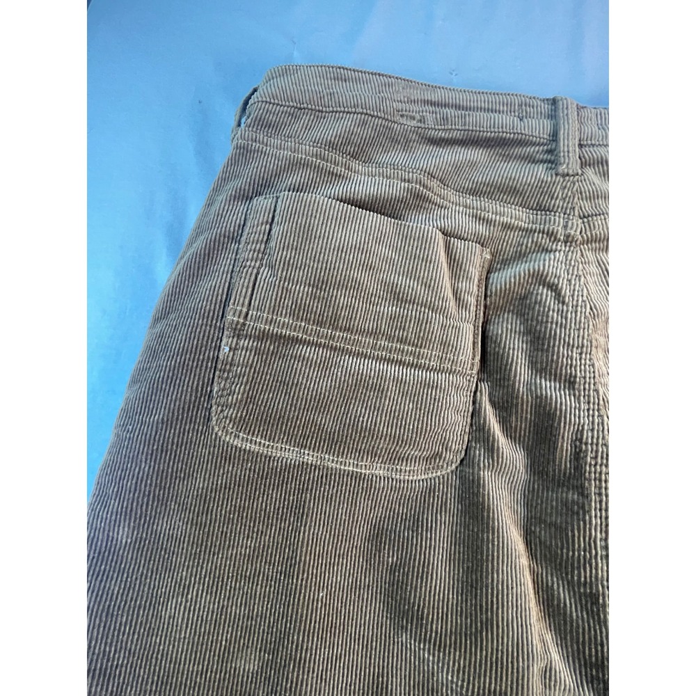 KUT from the Kloth Corduroy Rose Button Front Skirt Mushroom Size 12 - Picture 10 of 12